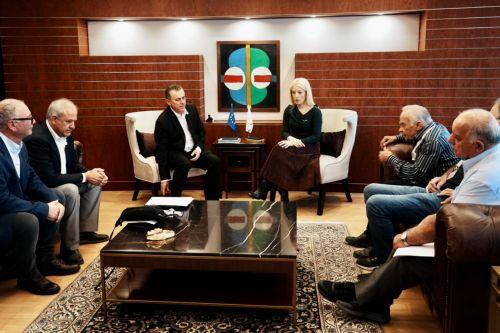 Κυπριακό και προβλήματα προσφύγων, συζήτησαν ΠτΒ - κατεχόμενες κοινότητες