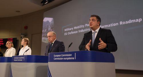 Ένα «Στρατιωτικό Σένγκεν» για στρατιωτική κινητικότητα παρουσίασε η Κομισιόν