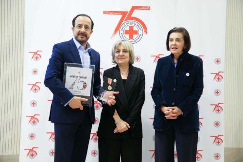 Το έργο του Κυπριακού Ερυθρού Σταυρού εξήρε ο ΠτΔ