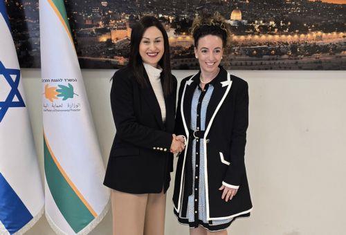 Panayiotou discusses cooperation opportunities in Tel Aviv, Jerusalem and Ramallah