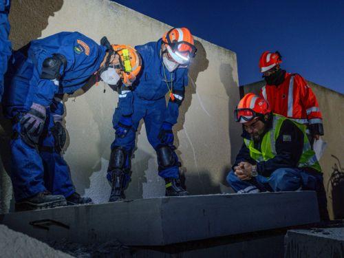 Larnakada arama ve kurtarma tatbikatı icra edildi