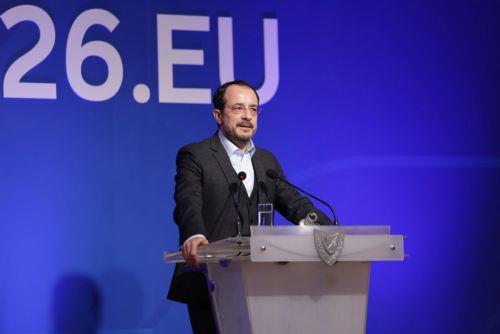 “An Autonomous Union Open to the World” the Cyprus EU Presidency’s slogan, President announces (2)