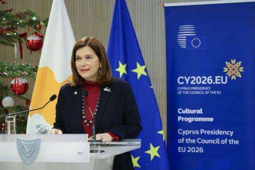 Το 2026 η Κύπρος θα μιλήσει και με την τέχνη, λέει η Κασσιανίδου [ΒΙΝΤΕΟ]