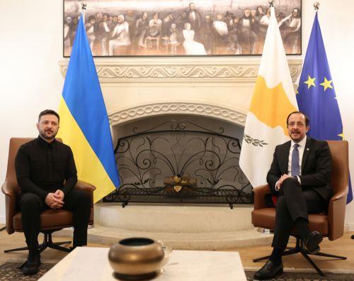 Zelenskyy thanks Cyprus for continuous support