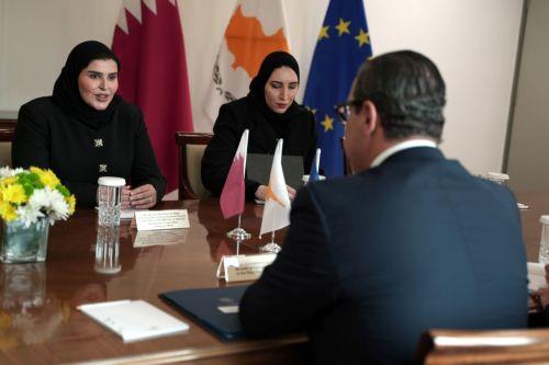 وزير الخارجية يبحث مع وزيرة الدولة القطرية للتعاون الدولي التطورات الإقليمية والعلاقات الثنائية