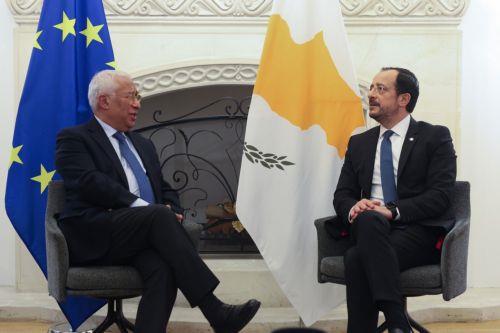 Cyprus President discusses with Antonio Costa the upcoming informal EU leaders retreat
