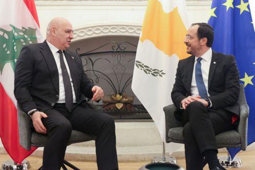 Presidents of Cyprus and Lebanon meet in Nicosia