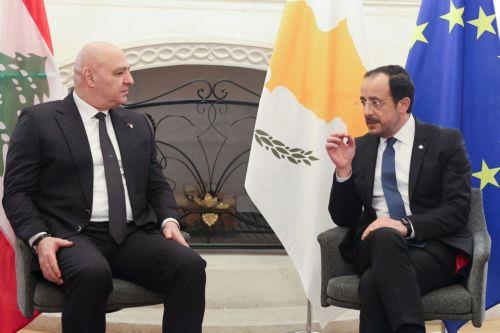 Με τον Πρόεδρο του Λιβάνου συναντήθηκε ο Πρόεδρος Χριστοδουλίδης