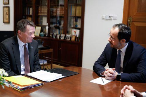 Cyprus President - European Court of Auditors President discuss new MFF