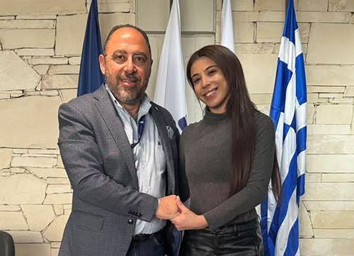 Με τη Βασίλισσα του Καρναβαλιού Αμμοχώστου συναντήθηκε ο Δήμαρχος Παραλιμνίου Δερύνειας