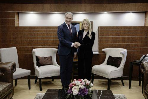 President of House of Representatives receives Polish Minister of Digital Affairs