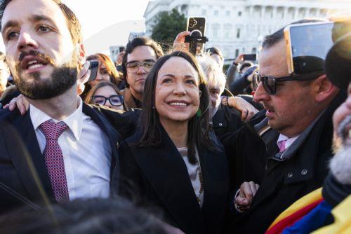 Η Ματσάδο δηλώνει βέβαιη για ομαλή μετάβαση στη Βενεζουέλα και μελλοντικές εκλογές