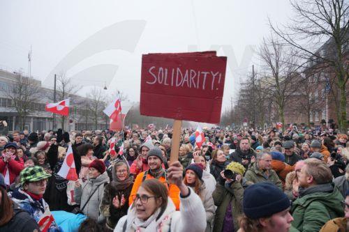 Χιλιάδες διαδηλωτές στην Κοπεγχάγη κατά των σχεδίων Τραμπ για τη Γροιλανδία