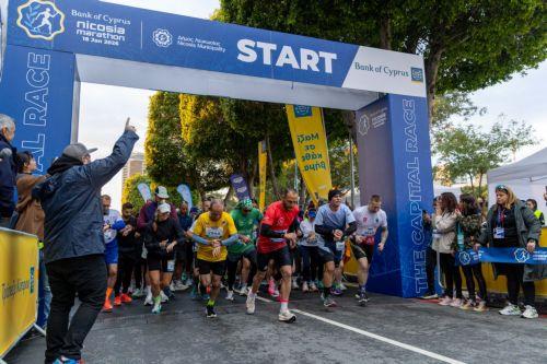 Lefkoşa Maratonuna rekor katılım: 8 bini aşkın koşucu başkent sokaklarını doldurdu