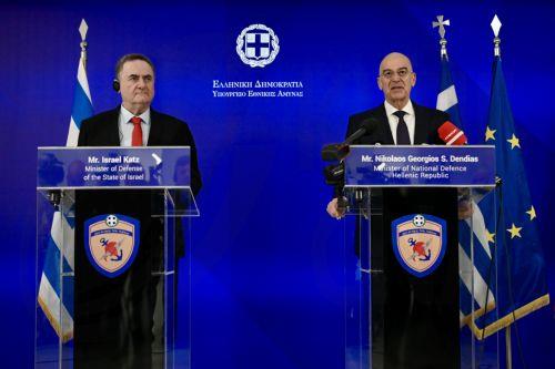 Συνεργασία Ελλάδας – Ισραήλ σε anti-drone συστήματα ανακοίνωσαν Δένδιας και Κατζ