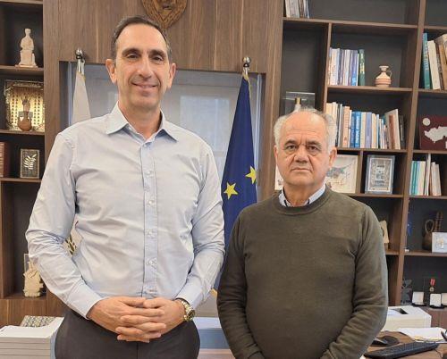 Ανταλλαγή απόψεων και ενημέρωση για ψήφισμα Ιδρυτικού Συνεδρίου ΕΠΟΔ στη συνάντηση Ξ.Ξενοφώντος με ΥΠΕΣ