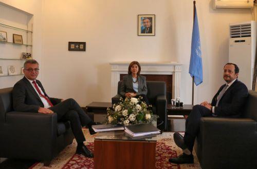 Leaders meeting with UNSG Personal Envoy underway