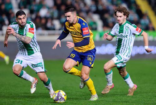 Η ΑΕΛ επικράτησε της Ομόνοιας με 2-1