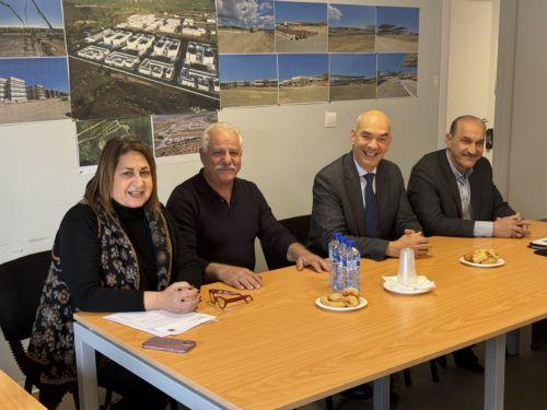 Limnes Geri Gönderme Öncesi Merkezinin inşasının birinci aşaması tamamlandı