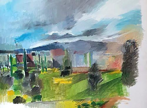 Μέχρι τη Δευτέρα οι Τοπιογραφίες του Ανδρέα Καραγιάν στην Γκλόρια