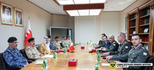 Επίσημη επίσκεψη Αρχηγού Εθνικής Φρουράς στο Μπαχρέιν