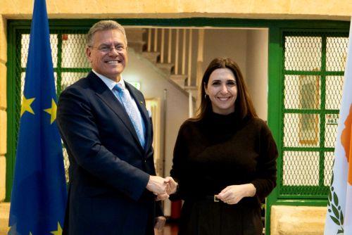Συντονισμό Κυπριακής Προεδρίας–Κομισιόν για εμπορική πολιτική, συμφώνησαν Ραούνα–Šefčovič