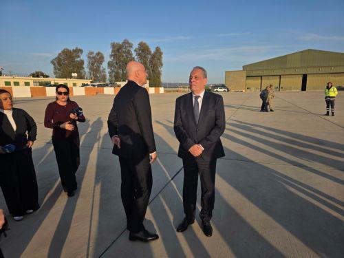 The relationship with Greece is safeguarded, Palmas says during visit with Dendias at Paphos airbase