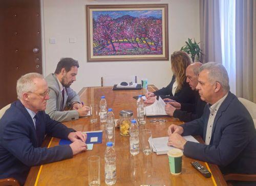 Yπ. Δικαιοσύνης -Βρετανός Αρμοστής συζήτησαν την ανάγκη διαρκούς συντονισμού σε ζητήματα ασφάλειας