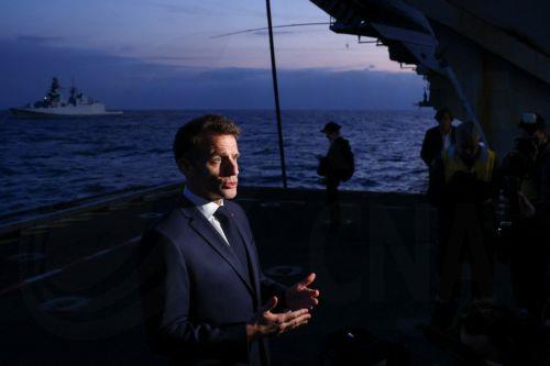 Το Charles-de-Gaulle επιστρέφει στη Γαλλία λόγω ευνοϊκής εξέλιξης στην Μ. Ανατολή, είπε ο Μακρόν