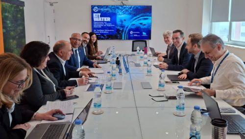 Τη συνεργασία στο έργο EIT Water συζήτησαν ΕΟΑ Λεμεσού και Υφυπουργείο Έρευνας