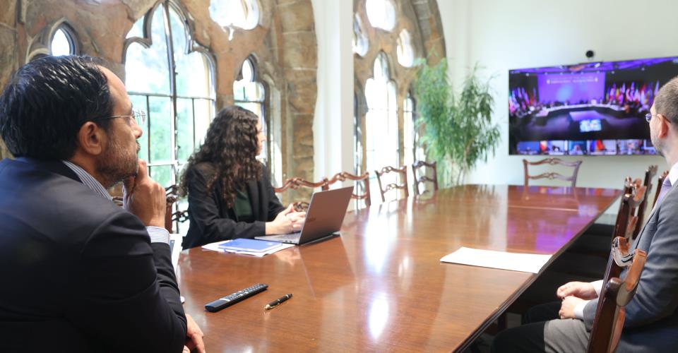 Cyprus President participates in Coalition of the Willing videoconference