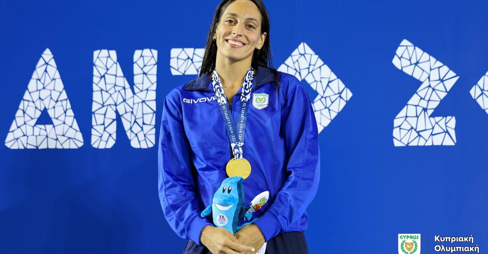 Kalia Antoniou wins Cyprus’ first gold at Taranto 2026