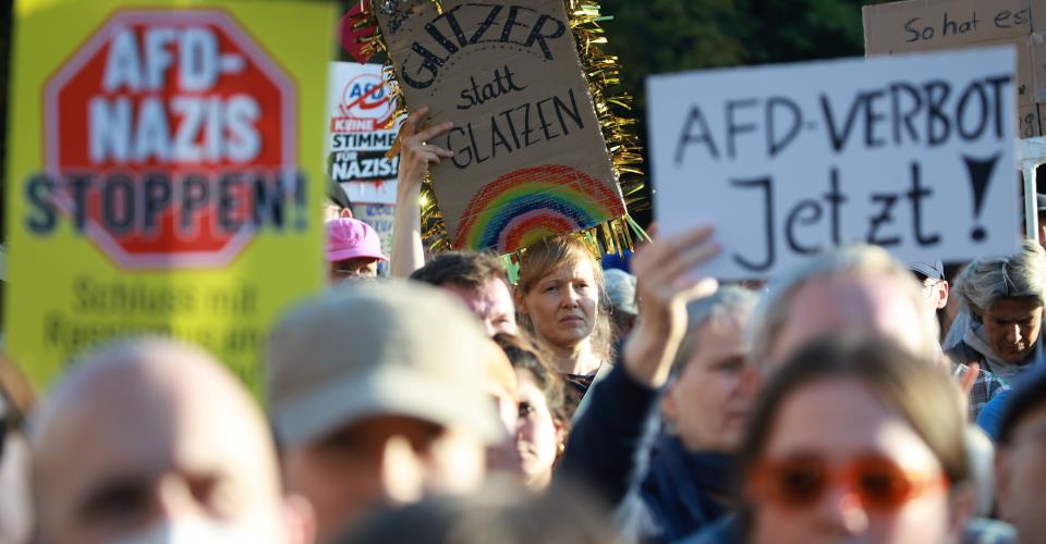 Διαδήλωση κατά της AfD στο Βερολίνο
