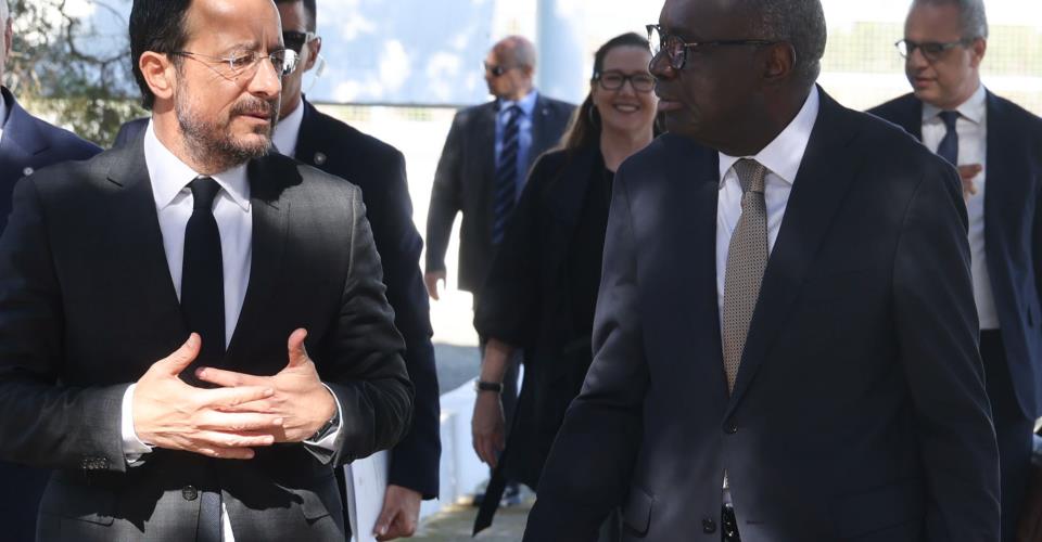 Συνάντηση ΠτΔ με Ειδικό Αντιπρόσωπο ΓΓ των ΗΕ ενόψει άφιξης Ολγκίν