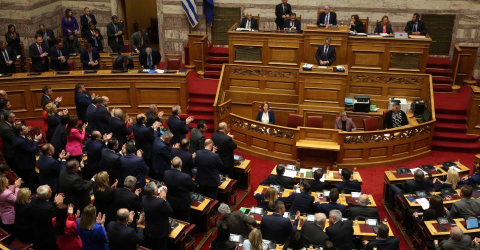Απορρίφθηκε η πρόταση δυσπιστίας κατά της ελληνικής Κυβέρνησης στη Βουλή