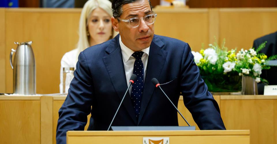 The Republic of Cyprus is not a target, Foreign Minister Kombos tells UK media