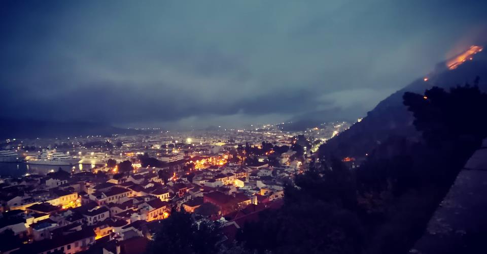 H κακοκαιρία Byron πλήττει την Αττική