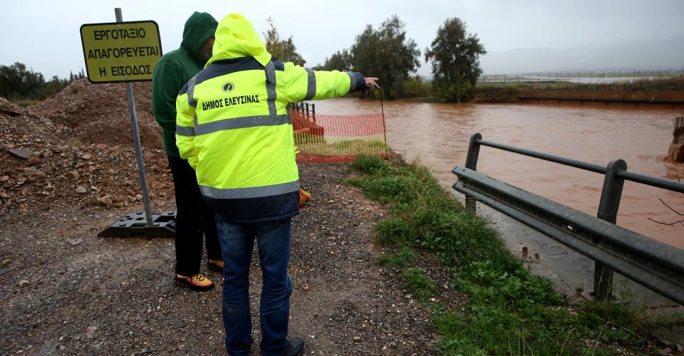 Υπερχείλιση ποταμών στη Θεσσαλία, λόγω της κακοκαιρίας Byron στην Ελλάδα