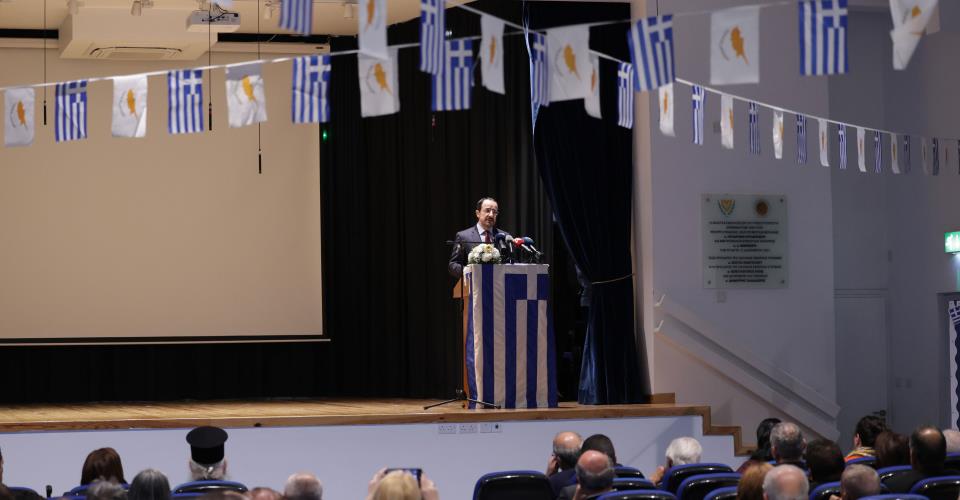 Η Κύπρος θα παραμείνει πυλώνας ασφάλειας στην περιοχή, λέει ο ΠτΔ σε εκδήλωση...